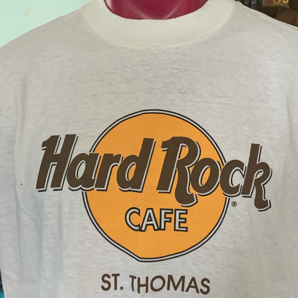 Hard Rock Cafe classic T-shirt – St. Thomas; large